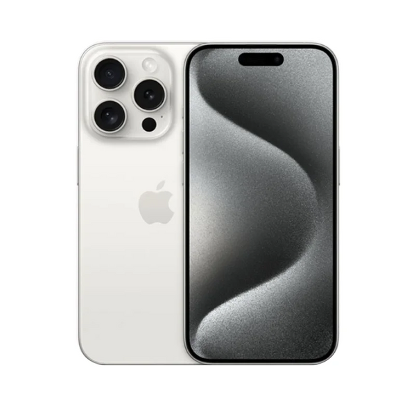 White Titanium iPhone 15 Pro Max