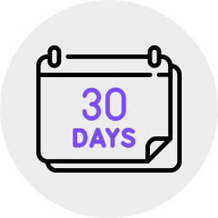 30 يوم سياسة استبدال