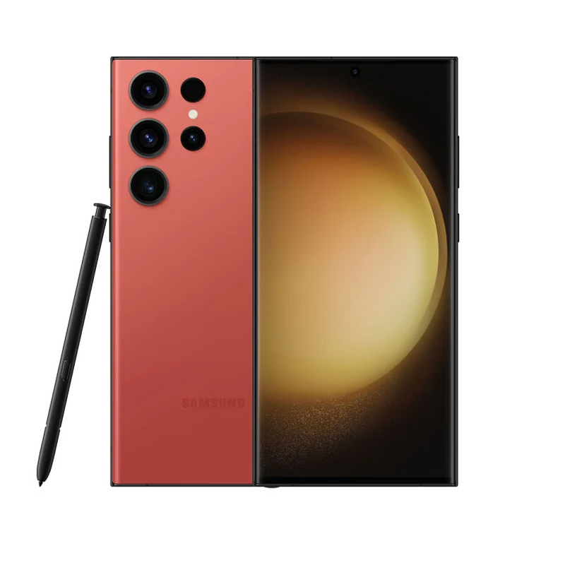Red Galaxy S23 Ultra